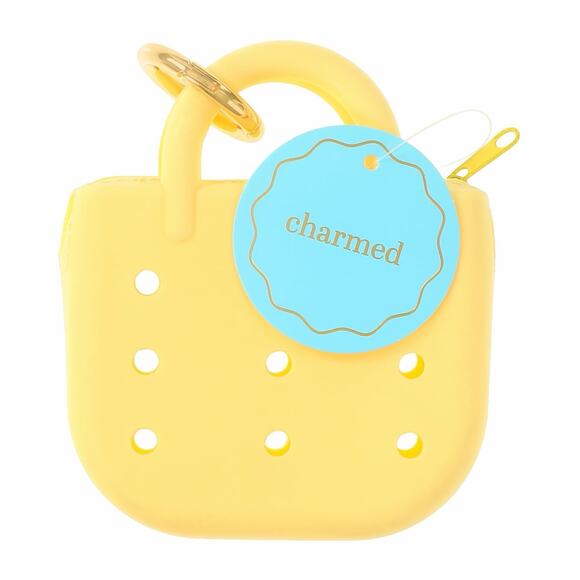 Charmed Handbags - 🔥Charmed Mini Tote Bag Keychain Yellow BNWT🔥